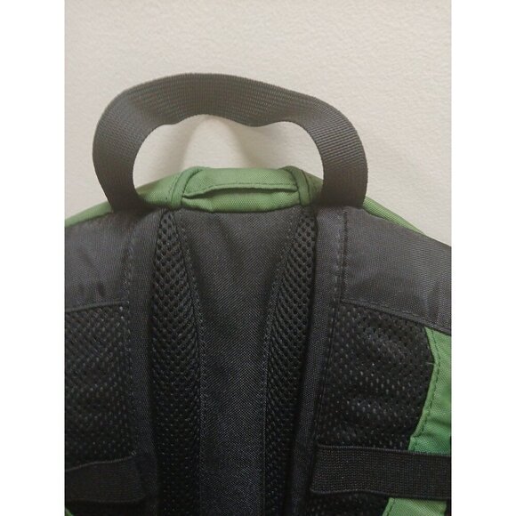 The North Face Recon AJVC Legacy Model Conifer Green Black Backpack Daypack Bag - Picture 2 of 16